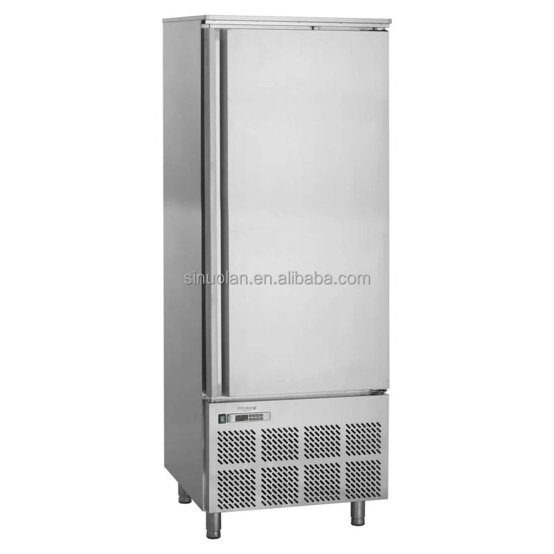 High Efficient 10/15 Trays Small Air Cooling Plate Freezer & Blast Chiller with Stainless Steel 304 and Fast Freezing