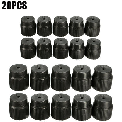 R134a 13mm & 16mm Air Conditioning Service AC System Charging Port Caps Car Charging Port AC System Caps Accessories