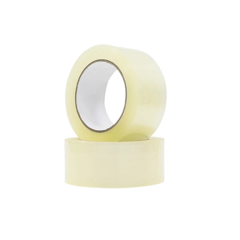 Silent 100m Paper Packing Tape Single Adhesive Side Die Cut for Sealing Cartons Low Noise and Wide Application