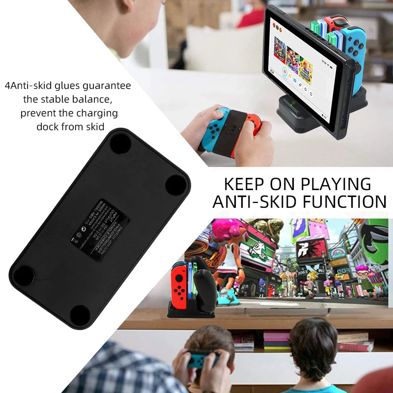 Switch Console Charging Stand Charger Station for Joycon Switch