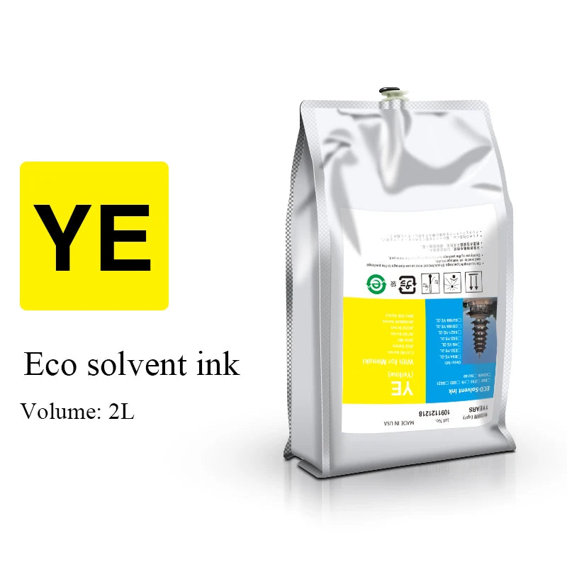 Best Selling 2L/bag Bs3 Bs4 Es3 Ss21 Eco Solvent Ink Bag for Mimaki Jv300 Jv150 Cjv300 Cjv150