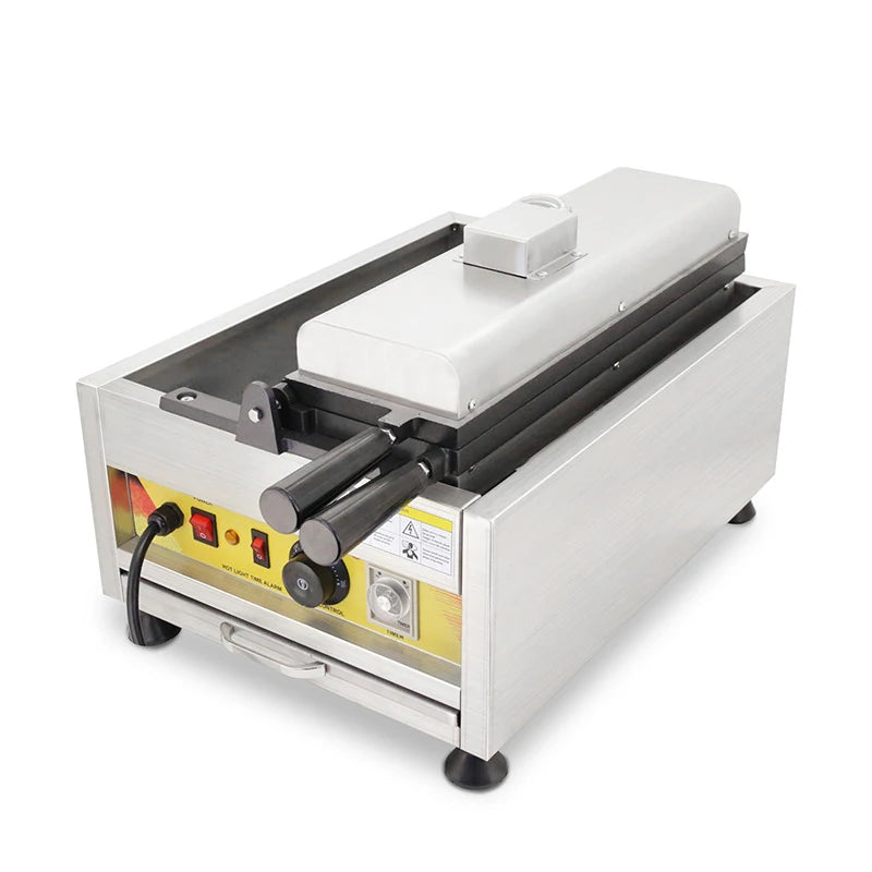 Custom Logo Coin-Shaped Waffle Maker Machine Double Flip Snack Kitchen Equipment Euro Coin Insert Japanese Korean Waffle Maker