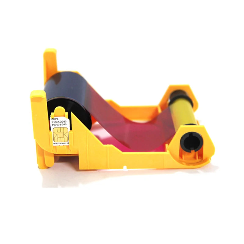LW02 ZXP3 ZXP3C 800033-340 Compatible Printer Ribbon YMCKO Color Ribbon for Zebra 280 Images