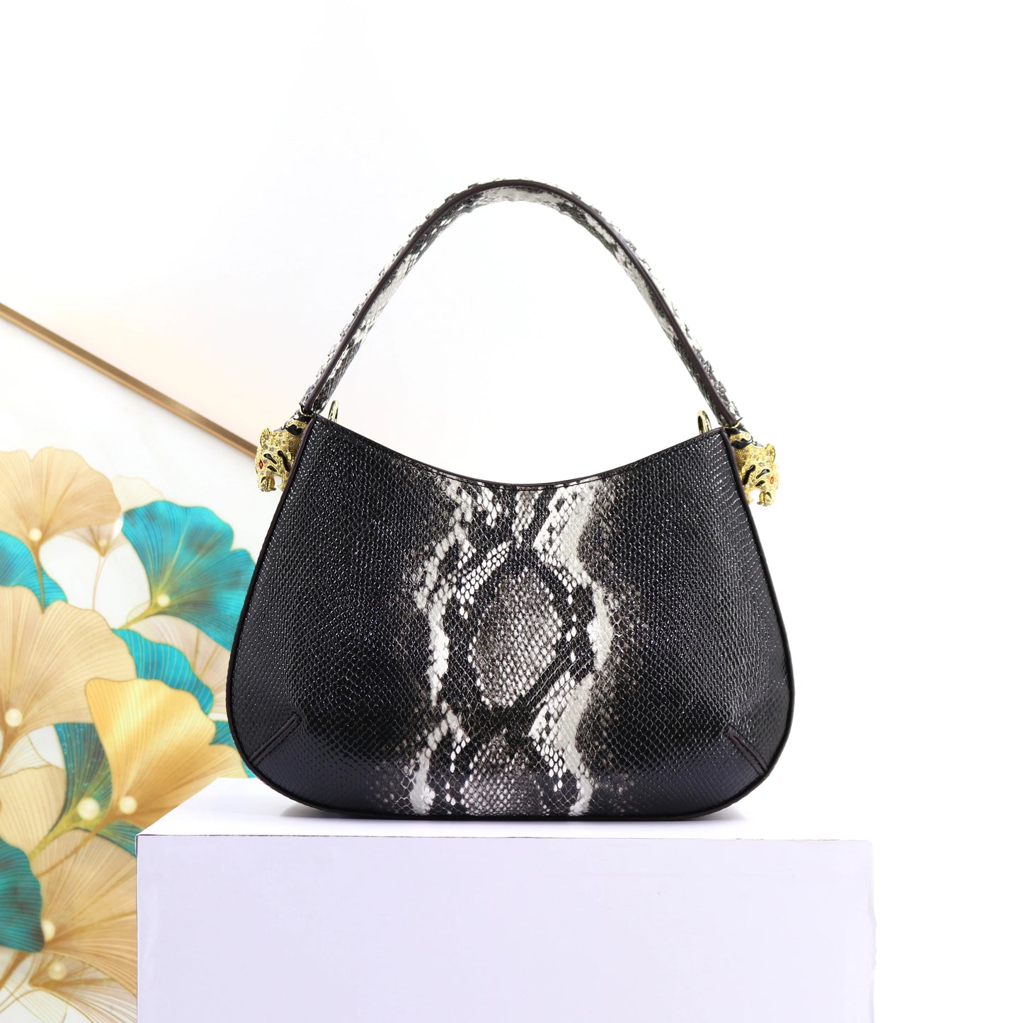 Super Product Fashion Ladies Shoulder Bag Quality Snack Leopard Printing Handbag Women Luxury Designer Bag Factory Outlet 32 cm