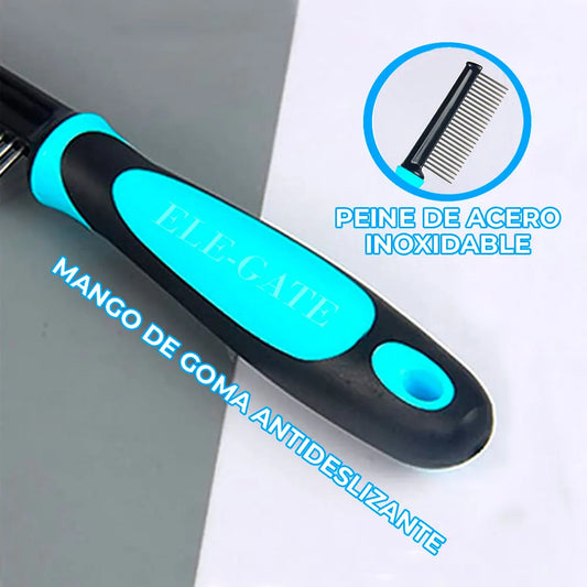 Stainless Steel Comb Dog Pet Hair Deshedding Brush Eco-Friendly by PDG ibma