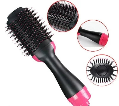 3 in 1 Hair Dryer Brush Negative Ionic Blow Dryer Brush Dry. Curl. Shape. Smooth and Hide Flyaways. With No Heat Damage.