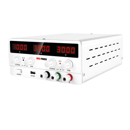 Nice Power SPS-H3010 30V 10A 300W Digital Display Adjustable DC Maintenance Power Supply Battery Backup