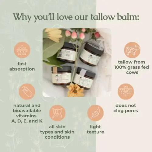 Han Linger Private Label Deeply Hydrates Nourishing Anti Wrinkle  Beef Tallow Moisturizing Balm Cream