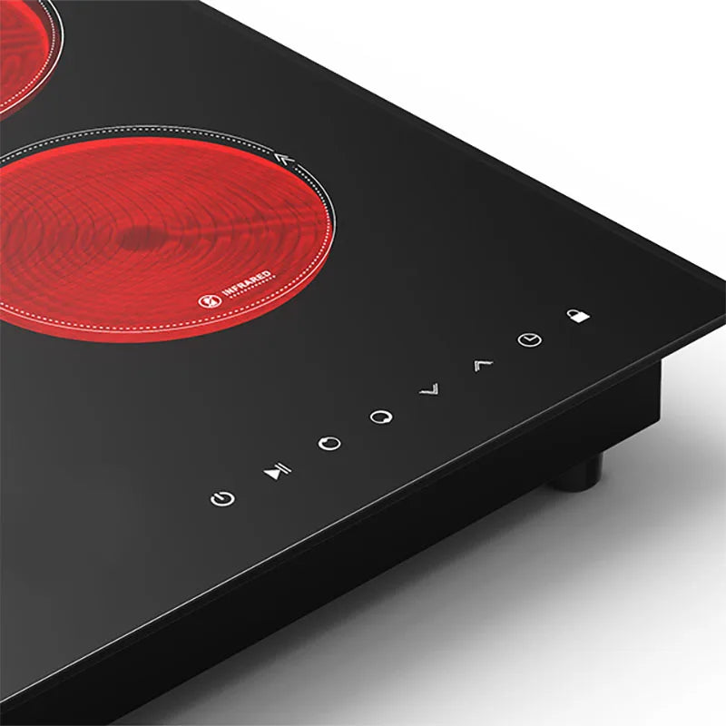 Best Selling Built in 4 Burner Induction Cooker Black Electric Touch Screen OEM Stainless Steel 220V 5000W Taino Electric Ind