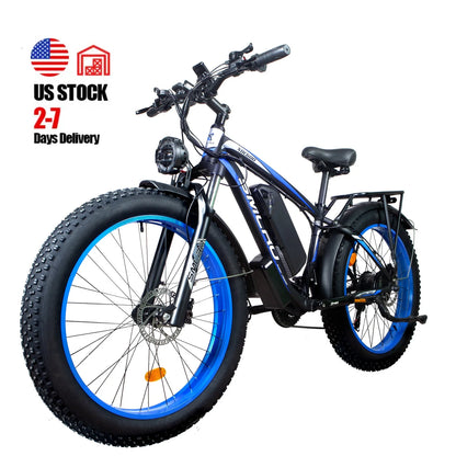 Fast Delivery Ebike Electric Bike Adult US Warehouse Electric City Bike Off Road Snow Beach Cruiser 1000W 48V 16Ah E Bicycles