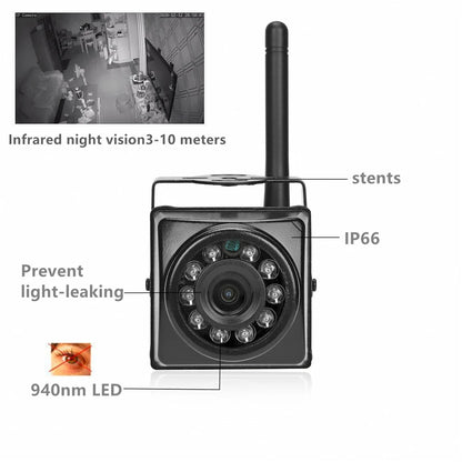 WiFi Bird Box Camera IPC Camhi 1920P 1080P Waterproof IP66 TF Card Slot IR Night Vision IP Wifi Outdoor Car Vehicle Fleet