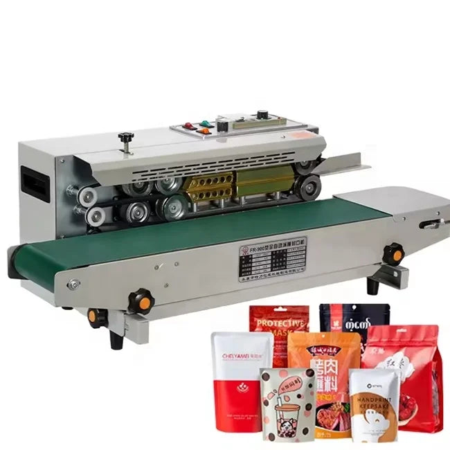 Commercial Heat Sealer Automatic Continuous Band Sealer Heat Bag Sealing Machine