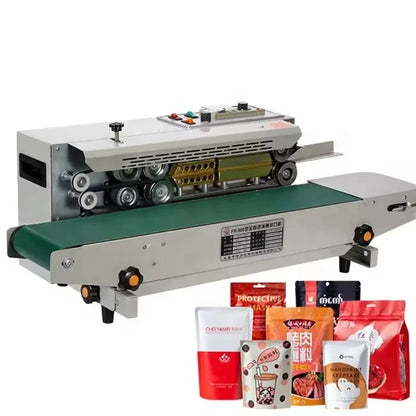 Commercial Heat Sealer Automatic Continuous Band Sealer Heat Bag Sealing Machine