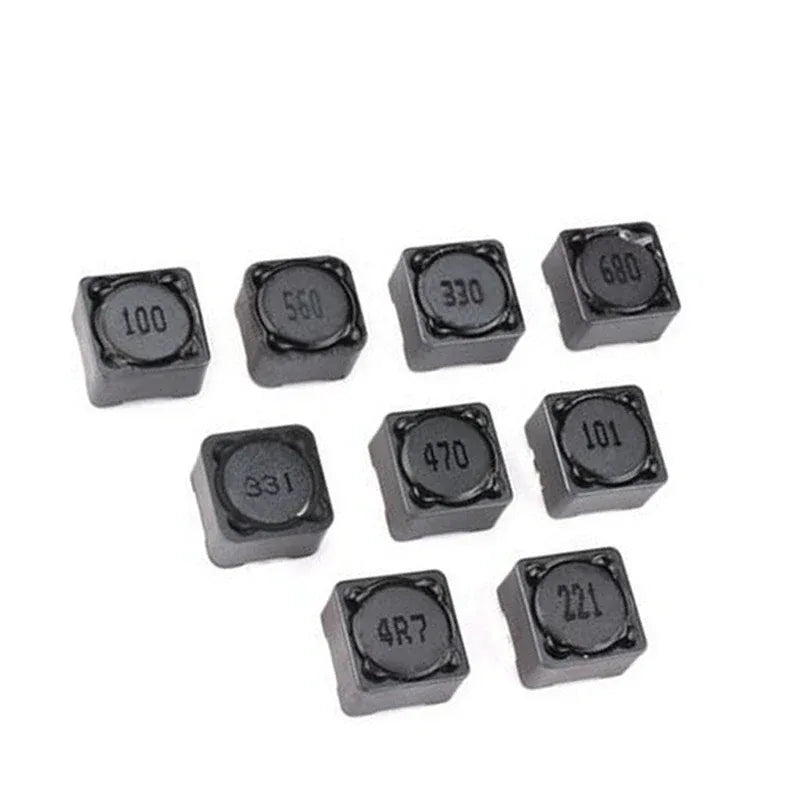 10PCS 12*12*7mm Power Inductance CD127R CD127 Shielded Inductor SMD Inductor 2.2/3.3/4.7/6.8/10/15/22/33/47/50/220/330-680UH