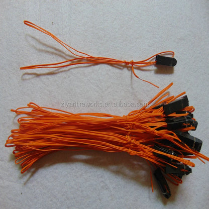 1m 100pcs Line 100cm Safety Talon Igniter Fireworks Electric Match Cake Firecrackers Parties New Year Christmas Powder Chemical