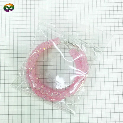 Trendy Women Geometric Big Hoop Earrings Resin Crystal Bling Hoop Earrings Custom Color Exaggerated Gold Earring for Girls