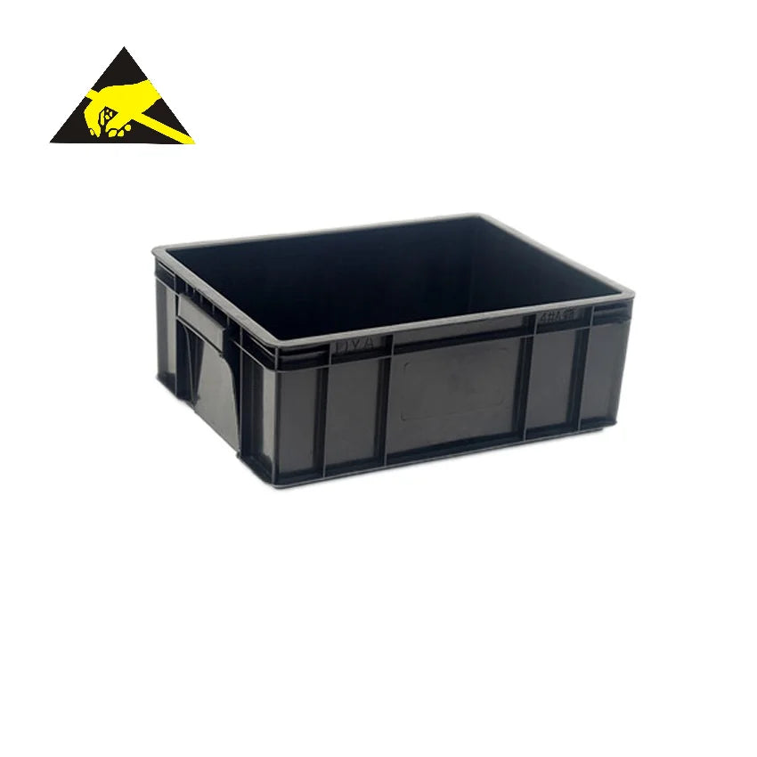 Time-Limited Colored Bins Small Case Storage Racks Anti Static Bag And Box Esd Container Tray
