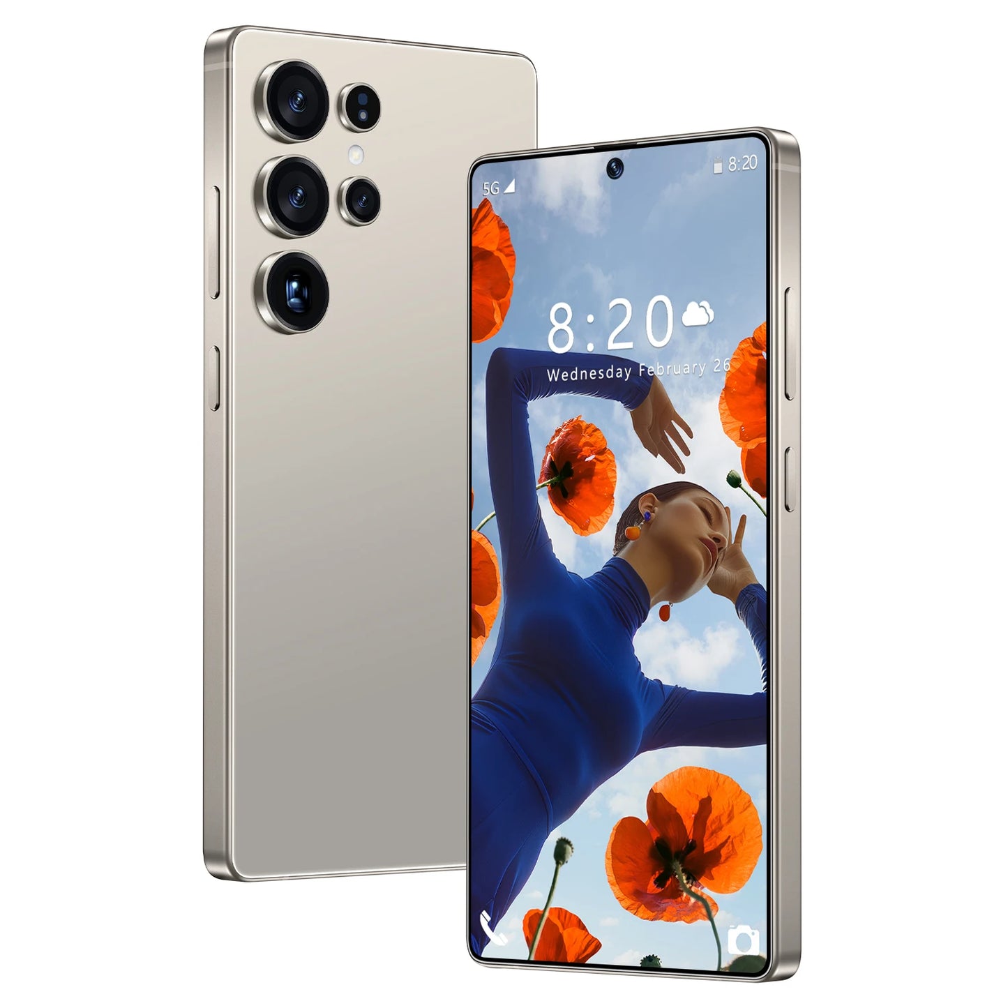 Hot Selling Original S25 Ultra Smartphone 16GB+1TB Unlocked 4K Screen Resolution 108MP Low Price Celulares Wholesale Telephone