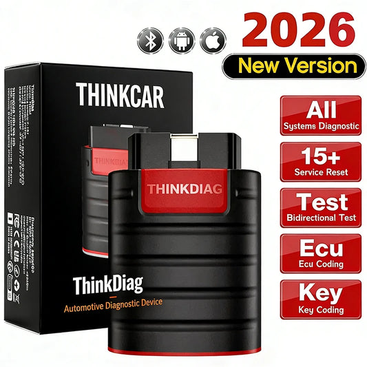 Thinkdiag New Version OBD2 Scanner for Full System Bidirectional Diagnostic Scan Tool OE Level 1 Year Software 12V Cars by PDG ibma