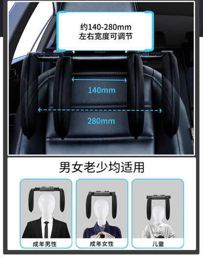 Adjustable Car Seat Headrest Pillow for Travel Sleeping, Ship From Poland, Ready to Ship, Fast Delivery to Europe