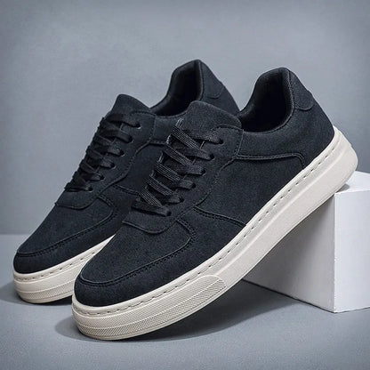 New Breathable Little White Shoes Men's Trend Everything Inside Heightener Sports Shoes Casual Running Daddy Shoes