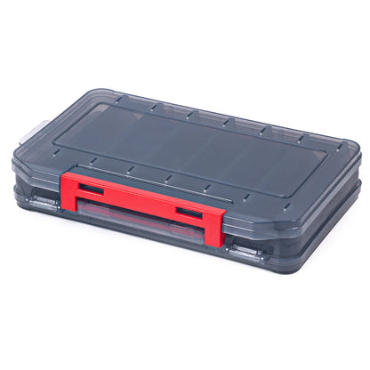 19.5*13.5*3.5cm Professional Lure Bait Double-sided Storage Fishing Gear Box Fishing Supplies Accessories Fishing Tool Box