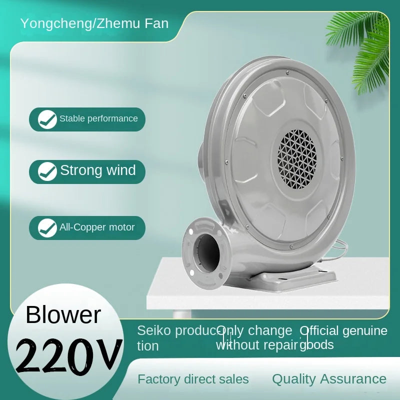 250W Medium Pressure Centrifugal Fan 220V Powerful Industrial Air Blower Free Standing Kitchen Blower OEM/ODM Supported