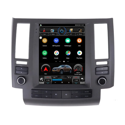 Android 11 for Infiniti FX35 FX45 2003 2004 2005 2006 Vertical Screen Car Radio Recorder Multimedia Stereo Player GPS Navigation