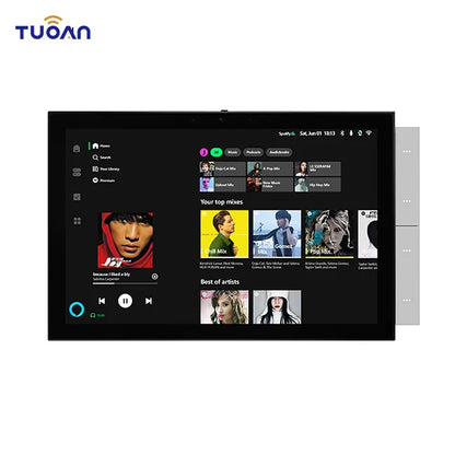 TUOAN Tuya Smart 10 Inch Touch Screen Control Panel Smart Home System  Wifi Zigbee Blue Tooth Gateway Built-in Alexa