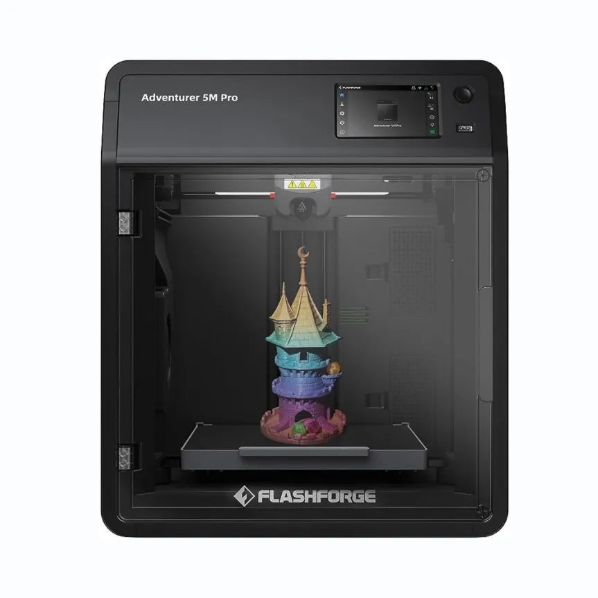 Flashforge 3D Adventurer 5M Pro Auto-Leveling AI Kids-Friendly FDM 3D Printer Machine USB Used for PLA Prototyping Modeling
