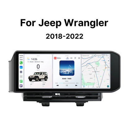 Youducar 15" OLED Android Car Radio DVD Player Navigation Head Unit for Jeep Wrangler JL / Gladiator JT 2018-2023, CarPlay