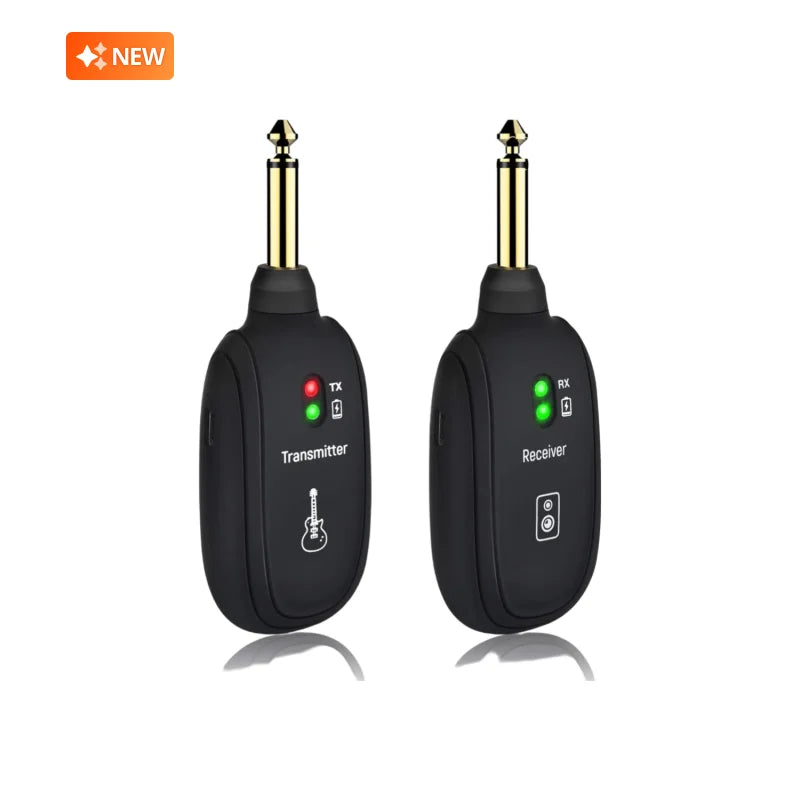 2.4G 50M Transmission Range Wireless Guitar System Built-in Rechargeable Battery 2.4G Wireless Transmitter Receiver Electronics