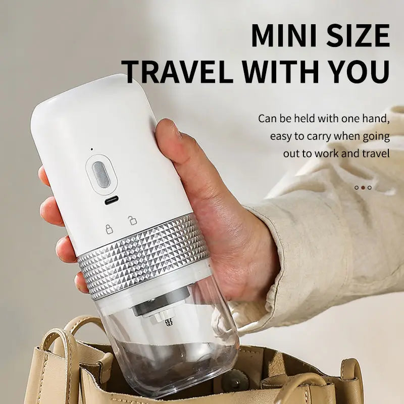 Automatic Control Mini Electric Coffee Bean Grinder Portable Coffee Maker Capsule Usb Coffee Maker Machine