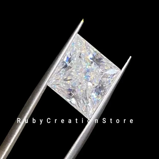 Top Selling White Princess Cut Moissanite Loose Stone VVS1 Clarity D Excellent Cut 3.5mm 0.30cts for Jewelry Making Great Price