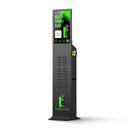 24 Slot Fast Charging Station Rental Electric PD Function Type-C Port Power Bank Docking Station Charge  Vending Machine