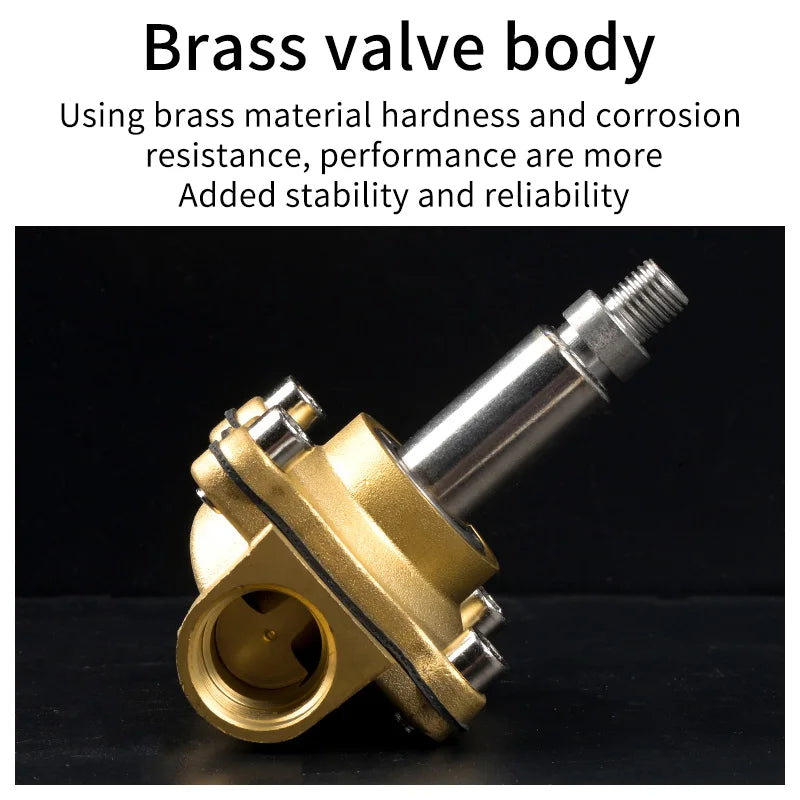 Factory Direct 2W400-40 NC Solenoid Valve 2-Way Electric Control Valve for DN40 1 1/2inch OEM Customizable Water Media