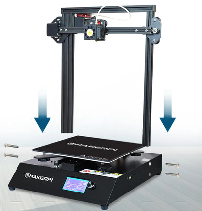 Professional Automatic New DIY FDM 3D Printer with 1 Year Warranty Large Aluminum Metal Frame