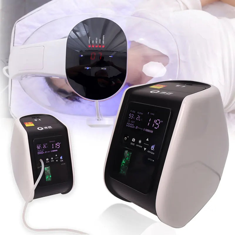 Oxygene Dome Beauty Spa Skin Rejuvenation Oxygen Jet Therapy Facial Mask Machine Oxygen Facial Whitening Dome O2toderm Jet Peel