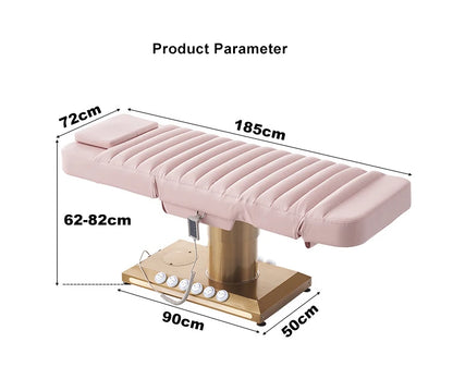 HICOMED Factory Supplier Luxury 3 Motor Electric Beauty Massage Bed for Eyelash Extensions Facials and Waxing Beauty Bed