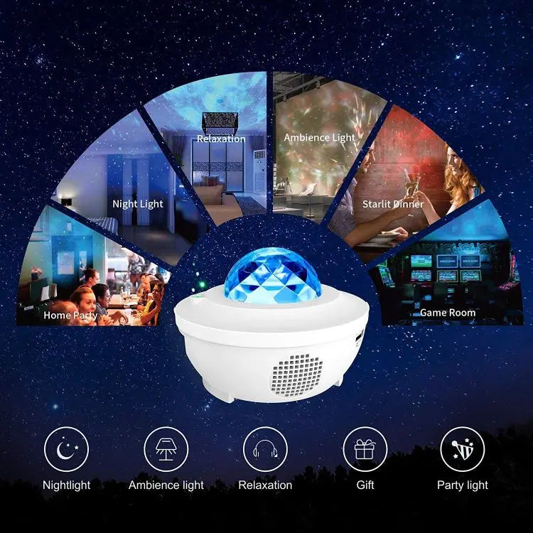 Wholesales Led Laser  Decor Smart Music Starry Star Projectors Light Star Projector Light Galaxy Projector for Bedroom Ceiling