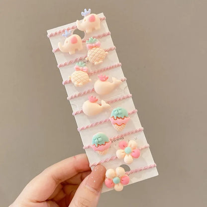 Baby Hair Loop Does Not Harm Hair Small Sweet Band High Elasticity Girls Rope Headband Children Hair Accessories