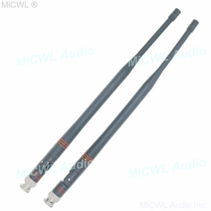 2pcs 10.1" Aerial Antenna For Shure UHF ULX SLX UR PGX UA820 Wireless Receiver 472-542MHz 542-635Mhz 638-698MHz 774-865MHz