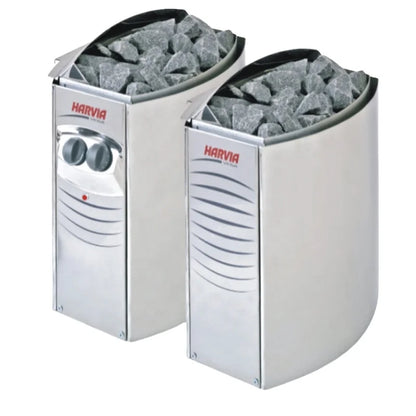 Harvia Stainless Steel Solid Spruce Wood Dry Steam Furnace Modern Design Household and Commercial Sauna Room Heating Equipment