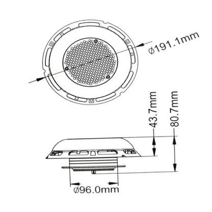 Ventilador Solar Fan Powered Ventilator Air Vent Silent Exhaust Ventilation Extractor For Boat RV Home Green  ANHEART Marine