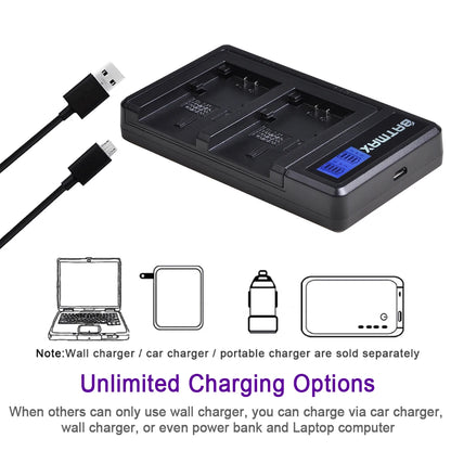 2500mAh NP-FV70 NP FV70 Battery + LCD Dual USB Charger for Sony NP-FV70 NP-FV90 NP-FV100 FV120 HDR-SR68 DCR-SX85 DCR-S