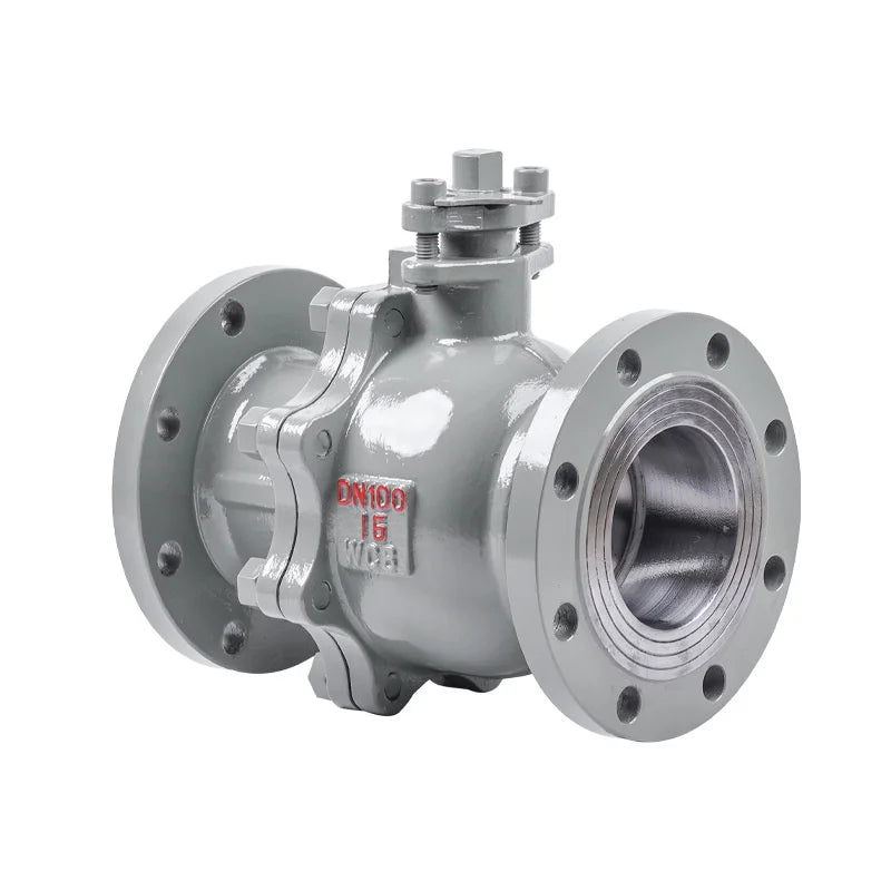 LANHUI High Quality DN100 Flange Ball Valves Manual Water OEM Customizable Safety Competitive China Manufacturer's Prices