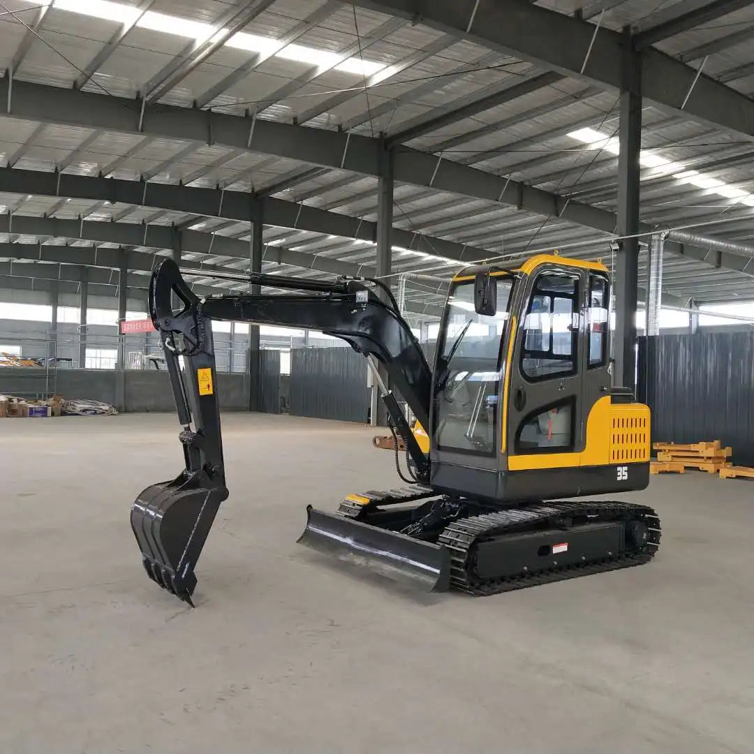 Mini Digger Excavator Construction Equipment 3.5 Ton 4 Ton Chinese Mini Excavator Prices