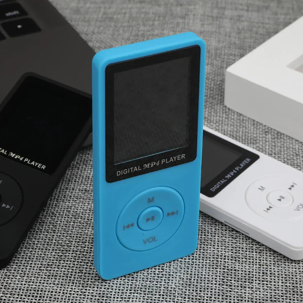 KLW Digital Video MP3 MP4 Music Media Player 1.8" LCD Support 32GB TF Card FM Radio Home Photo Sport Tool