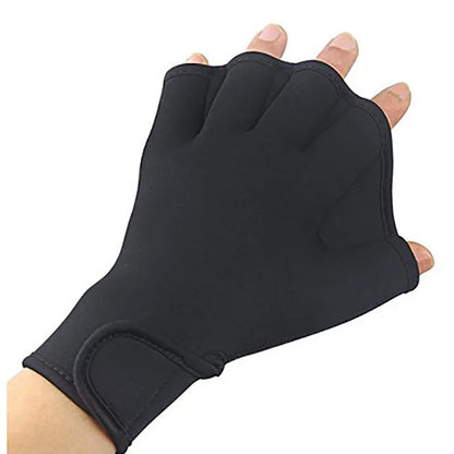 SinoDiving Swimmers Web Training Equipment Neoprene Paddles Imitation Duck Palm Diving Swimming Gloves Fillet Gloves
