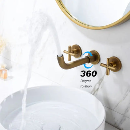 Usa Free Drop Shipping Wall Mounted Bathroom Sink Faucet Tap Dispenser America Ready Stock Taps Shower Bathroom Faucet